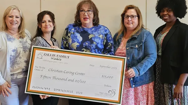 Christian Caring Center received $15,000